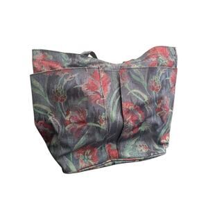 Vintage 90's Mary Kay Tapestry Floral Tote Bag Vintage Mary Kay Bag